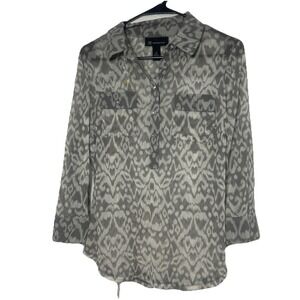 Inc‎ International Concepts Women's Blouse Size M , 100%polyester (191)